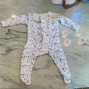 magnetic me footie baby girl pj 6-9 mo